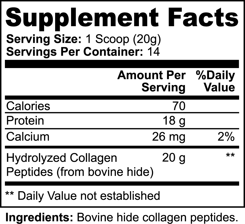 GRASS-FED COLLAGEN POWDER