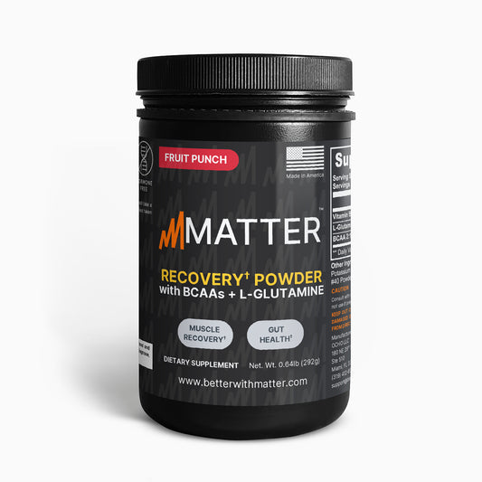 RECOVERY POWDER (with BCAAs + L-Glutamine) (Fruit Punch)